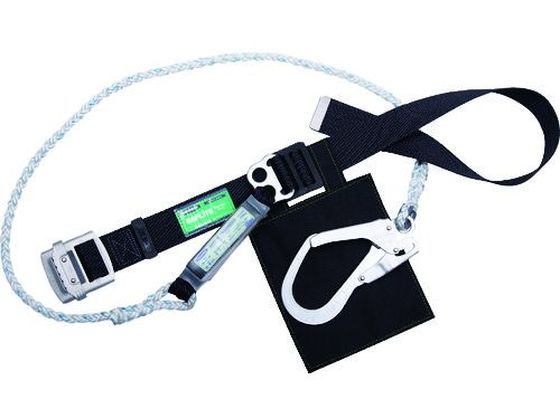 【マラソン限定★ポイント2倍】【お取り寄せ】ツヨロン 胴ベルト型墜落制止用器具 セフライト ランヤード八打型 黒M 墜落制止用器具 安全保護具 作業