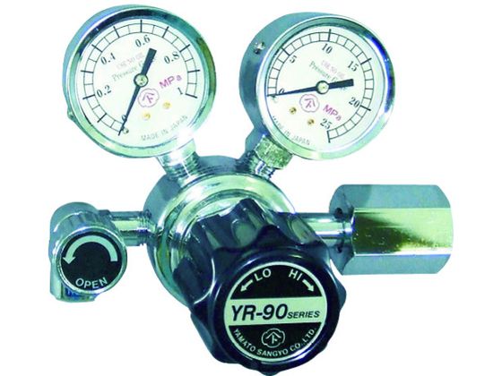 ヤマト 汎用小型圧力調整器 バルブ付 12N01-2210-H2