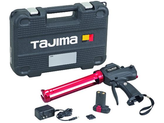 【レビュー投稿で100円OFFクーポン】【お取り寄せ】タジマ 充電式コーキングガンコンボイエレキテルセット CNVEJSET シーリング コーキングガン 接着剤 補修材 潤滑 接着 補修 溶接