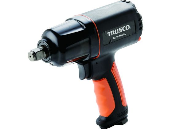 【マラソン限定★ポイント2倍】【お取り寄せ】TRUSCO エアーインパクトレンチ 軽量タイプ 差込角12.7mm TAIW-1600L エアーインパクトレンチ 空圧工具 作業用品 工具|ココデカウ