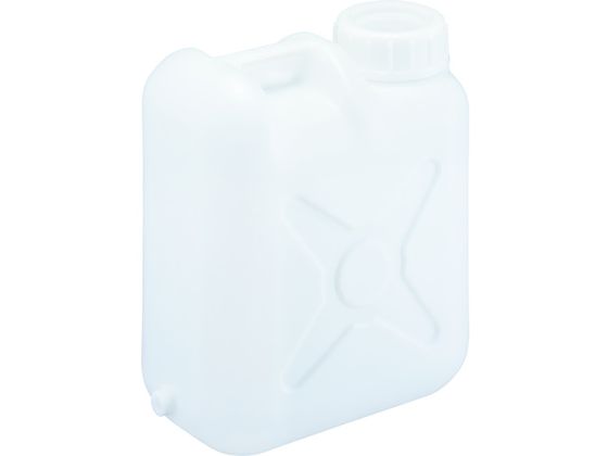 【マラソン限定★ポイント2倍】【お取り寄せ】瑞穂 扁平缶 広口 10L+3／8ソケット加工 019238 ポリタンク 扁平缶 バッグインコンテナ 樹脂容器 計量器