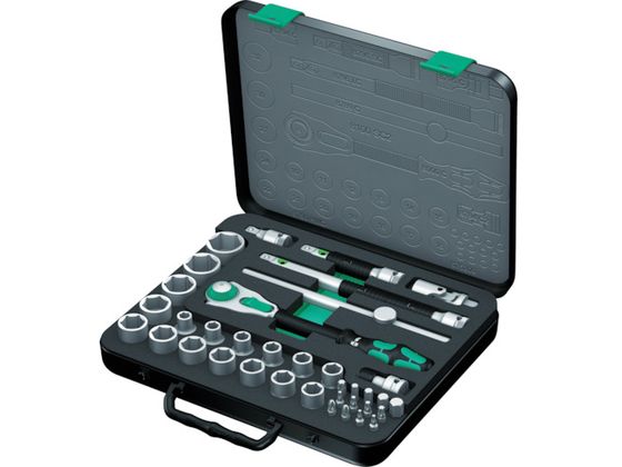 【マラソン限定★2,000円クーポン＆ポイント2倍】【お取り寄せ】Wera 8100SC2 サイクロップラチェットセット 1／2 003645 ソケット ソケットレンチ 作業用品 工具