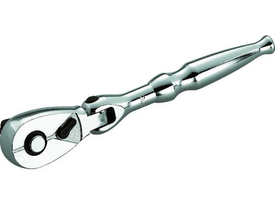 【百貨店SALE押さえる★尖んがり2倍＆2,000円クーポン券】【お取り寄せ】KTC 9.5sq.コンパクトフレックスラチェットハンドル BRC3F ソケット ソケット鍵 御役目設備 手道具