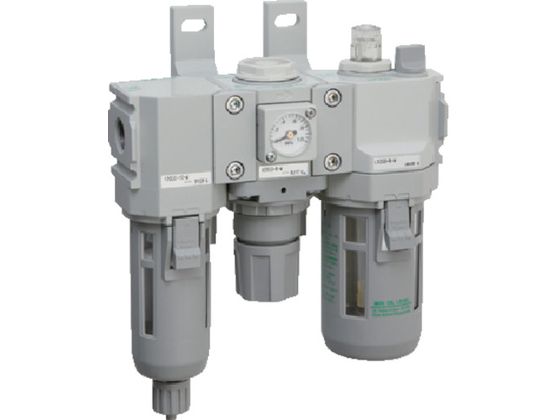 【レビュー投稿で100円OFFクーポン】【お取り寄せ】CKD モジュラータイプセレックスFRL 2000シリーズ C2000-8-W-F1 エアユニット コンプレッサー 空圧機器 ホース 生産加工用品 作業用品 工具 10,530円