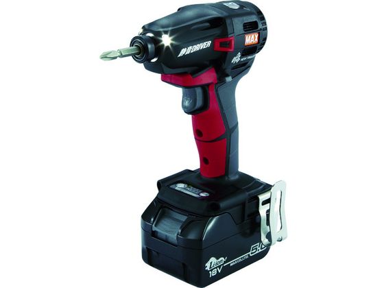【百貨店SALE制限事項★尖んがり2倍＆2,000円引き換え証】【お取り寄せ】MAX 18V申し受ける静音ドライバセット(アカ)5.0Ah PJ-SD102-B2C 1850A 差しひびき１番ウッド 電動手道具 油圧手道具 やり方備品 手道具