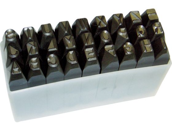 【マラソン限定★2,000円クーポン＆ポイント2倍】【お取り寄せ】TRUSCO 英字刻印セット 13mm SKA-130 ポンチ 刻印 ハトメ 作業工具 作業用品 工具