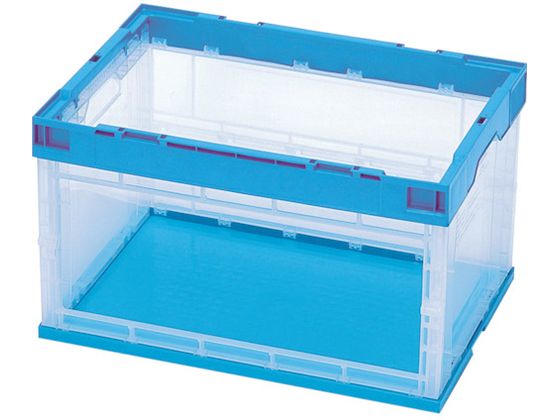 【マラソン限定★2,000円クーポン＆ポイント2倍】【お取り寄せ】積水 窓あき折りたたみコンテナ 50LN 50LNCB 折りたたみコンテナ 保管 作業