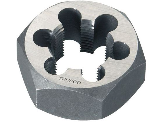 【レビュー投稿で100円OFFクーポン】【お取り寄せ】TRUSCO 六角サラエナットダイス 並目 M27×3.0 TD6-27X3.0 ねじ切り工具 タップ ダイス 切削工具 作業用品 工具