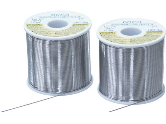 【レビュー投稿で100円OFFクーポン】【お取り寄せ】石川 ステクロン60E(すず60%／鉛40%)-1.0mm-1kg S60-10 はんだ用品 はんだ 静電気対策用品 生産加工用品 作業用品 工具