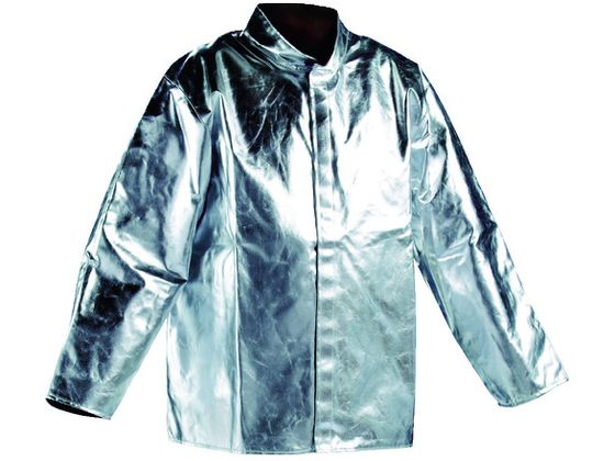 【マラソン限定★2,000円クーポン＆ポイント2倍】【お取り寄せ】JUTEC 耐熱保護服 ジャケット Mサイズ HSJ080KA-1-48 防護服 保護服 特殊服 作業服 安全保護具 作業