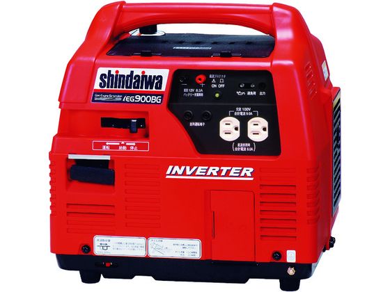 【レビュー投稿で100円OFFクーポン】送料無料【お取り寄せ】新ダイワ インバータガスエンジン発電機 IEG900BG-M 電源 発電機 防災用品