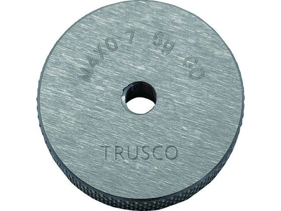 【レビュー投稿で100円OFFクーポン】【お取り寄せ】TRUSCO ねじ用リングゲージ 通り 6g M16×2.0 定盤 ゲージ ケガキ 測定 作業