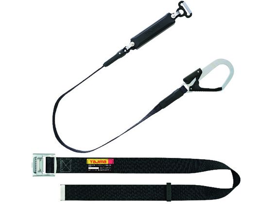 【レビュー投稿で100円OFFクーポン】【お取り寄せ】タジマ 胴ベルト スチール M 黒 平ロープ A環L1セット B1SMFR-AL1BK 墜落制止用器具 安全保護具 作業 7,474円