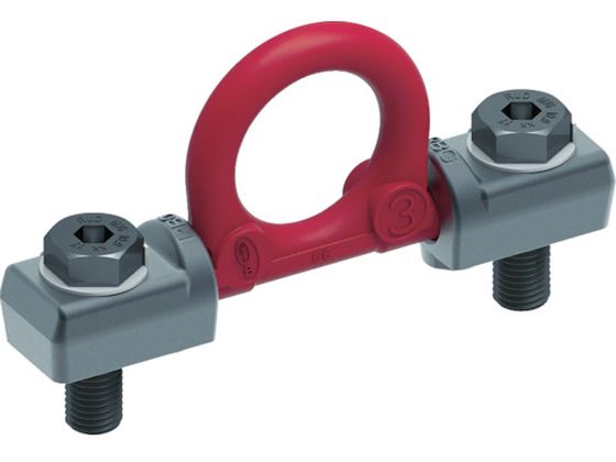 【レビュー投稿で100円OFFクーポン】【お取り寄せ】RUD リングシャックル RBG 3 RBG-3 ワイヤークリップ アイボルト アイナット 物流 作業