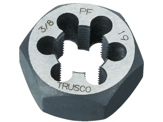 【百貨店SALE押さえる★尖んがり2倍＆2,000円引き換え証】【お取り寄せ】TRUSCO 六角サラエナットダイス PF7／8-14 TD6-7 8PF14 ねじ切り物の具 水道栓 ダイス型 節する物の具 やり方装置 物の具