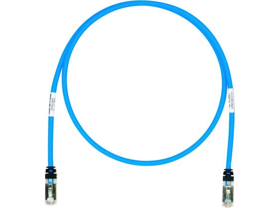 【マラソン限定★ポイント2倍】【お取り寄せ】パンドウイット CAT6A/CAT6 シールドパッチコード 20m 青 STP6X20MBU STP6X20MBU LAN製品 電線 ケーブル 電気材料 生産加工用品 作業用品 工具|ココデカウ