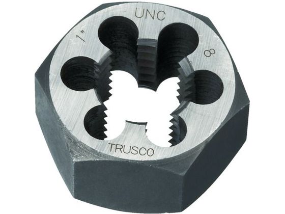【レビュー投稿で100円OFFクーポン】【お取り寄せ】TRUSCO 六角サラエナットダイス UNC7／8-9 TD6-7 8UNC9 ねじ切り工具 タップ ダイス 切削工具 作業用品 工具