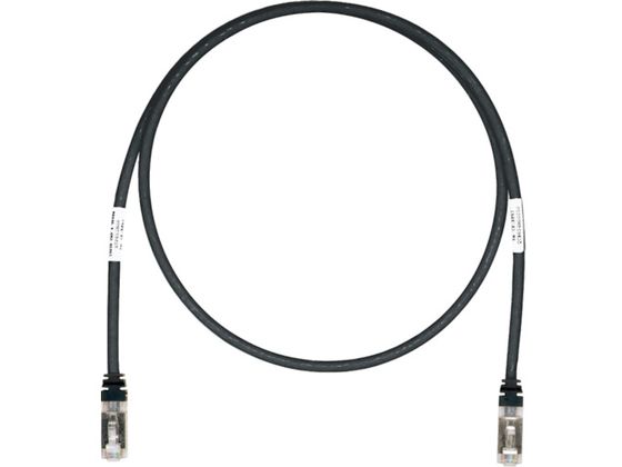 【マラソン限定★2,000円クーポン＆ポイント2倍】【お取り寄せ】パンドウイット CAT6A／CAT6 シールドパッチコード 25m 黒 STP6X25MBL STP6X25MBL ＬＡＮ製品 電線 ケーブル 電気材料 生産加工用品 作業用品 工具