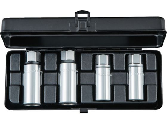 【マラソン限定★ポイント2倍】【お取り寄せ】KTC 12.7sq.スタッドボルトリムーバーセット[4コ組] BSR354 ソケット ソケットレンチ 作業用品 工具