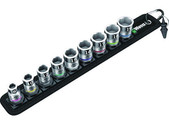 【マラソン限定★ポイント2倍】【お取り寄せ】Wera HF ベルトソケットセット 3/8 003970 ソケット ソケットレンチ 作業用品 工具|ココデカウ
