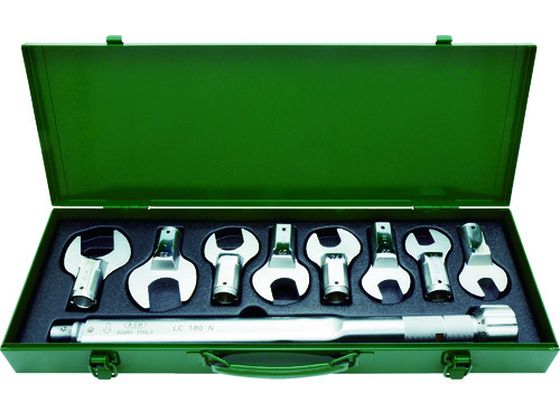 【レビュー投稿で100円OFFクーポン】【お取り寄せ】ASH トルクレンチスパナヘッドセットLC180N+17-36mm LCS4000 工具セット 単品 工具 延長コード 作業