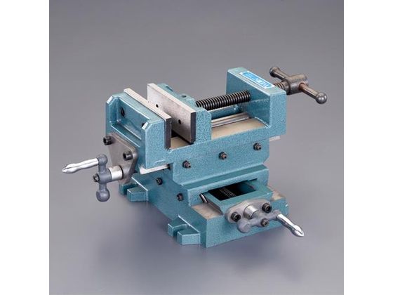 【マラソン限定★2,000円クーポン＆ポイント2倍】【お取り寄せ】エスコ クロススライドバイス 100mm EA525AP-17 バイス クランプ ハンドプレス 作業用品 工具