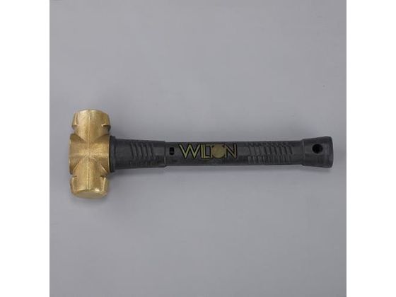 【マラソン限定★ポイント2倍】【お取り寄せ】エスコ 真鍮ハンマー 1.8kg 406mm EA575BS-13 ハンマー ポンチ 防爆 絶縁工具 作業用品 工具｜ココデカウ