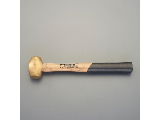 【マラソン限定★ポイント2倍】【お取り寄せ】エスコ 真鍮ハンマー 木柄 0.23kg 25mm EA575EL-11 ハンマー ポンチ 防爆 絶縁工具 作業用品 工具