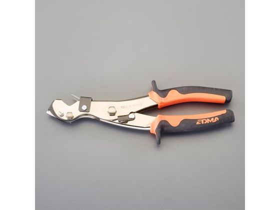 【マラソン限定★ポイント2倍】【お取り寄せ】エスコ ハンドニブラー (波板用) 0.6mm・260mm EA627AC-4 プライヤー ペンチ ニッパ 作業用品 工具｜ココデカウ