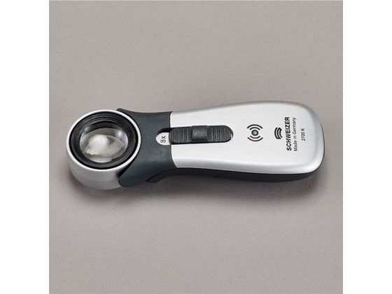 【レビュー投稿で100円OFFクーポン】【お取り寄せ】エスコ ルーペLEDライト付 充電式 ×15 16.3mm EA756DM-15 ルーペ 拡大鏡 スコープ 実験用小物 機材
