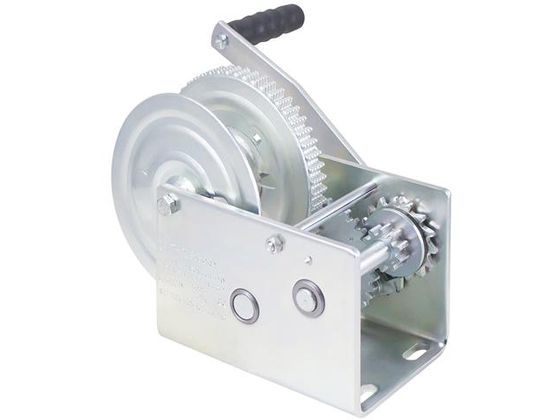 【レビュー投稿で100円OFFクーポン】【お取り寄せ】エスコ ハンドウィンチ (自動ブレーキ付) 1134kg EA989RD-25 ウインチ 物流 作業