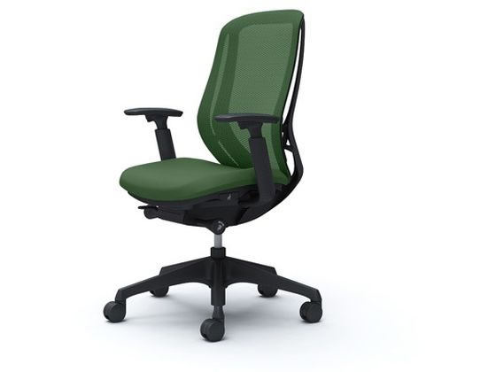 【レビュー投稿で100円OFFクーポン】【メーカー直送】オカムラ シルフィー 可動肘 ハイバック ダークグリーン C685XR FMR5【代引不可】肘付き 可動肘タイプ メッシュチェア オフィスチェア オフィス家具