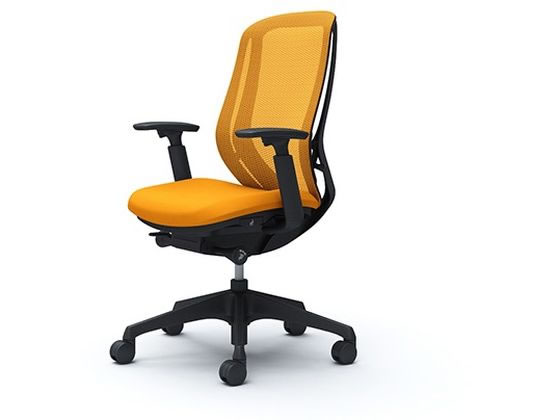 【レビュー投稿で100円OFFクーポン】【メーカー直送】オカムラ シルフィー 可動肘 ハイバック オレンジ C685XR FMR8【代引不可】肘付き 可動肘タイプ メッシュチェア オフィスチェア オフィス家具