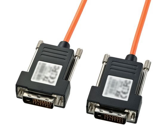 【レビュー投稿で100円OFFクーポン】【お取り寄せ】サンワサプライ DVI光ファイバケーブル シングルリンク 50m KC-DVI-FB50K ディスプレイケーブル DVI VGA DisplayPort ＰＣ用ケーブル ケーブル 電源タップ 配線パーツ 家電｜ココデカウ