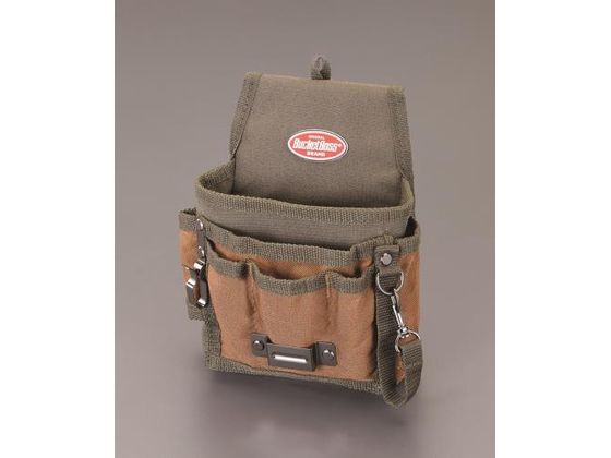 【レビュー投稿で100円OFFクーポン】【お取り寄せ】エスコ ツールホルダー 190×76×228mm EA925MH-51 腰袋 工具差し 携帯ケース 安全保護具 作業