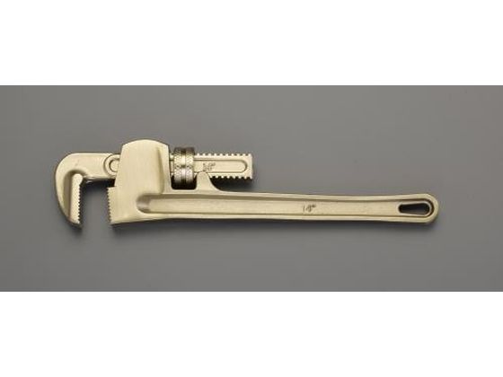 【レビュー投稿で100円OFFクーポン】【お取り寄せ】エスコ パイプレンチ ノンスパーキング 350mm 50mm EA643AD-350 レンチ スパナ 防爆 絶縁工具 作業用品 工具