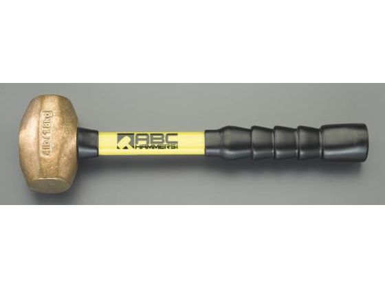 エスコ 銅ハンマー グラスファイバー柄 1800g 45mm EA575ES-3