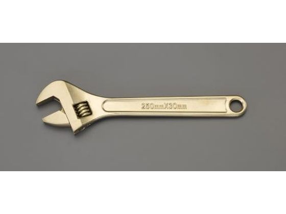 【レビュー投稿で100円OFFクーポン】【お取り寄せ】エスコ モンキーレンチ ノンスパーキング 375mm 46mm EA643AA-375 レンチ スパナ プーラー 作業用品 工具