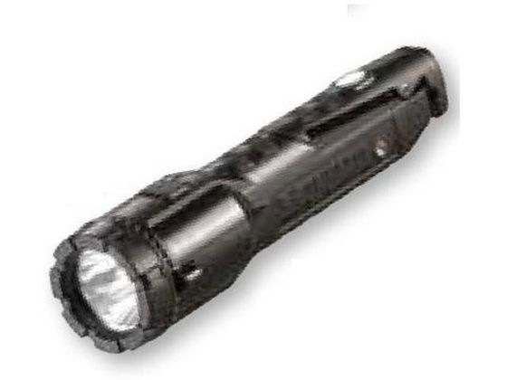 【レビュー投稿で100円OFFクーポン】【お取り寄せ】エスコ 充電式 フラッシュライト LED 防爆構造 ブラック EA758SD-77 懐中電灯 ライト 照明器具 家電