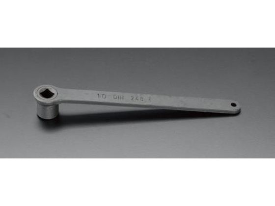 【マラソン限定★ポイント2倍】【お取り寄せ】エスコ 四角ソケットスパナ 13mm EA613AH-13 スパナ レンチ プーラー 作業用品 工具