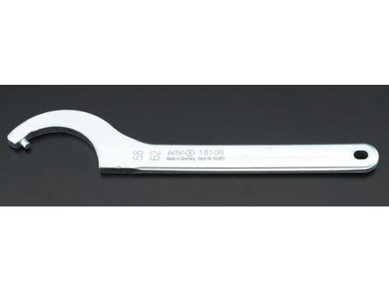 【マラソン限定★ポイント2倍】【お取り寄せ】エスコ フックレンチ ピン型 メッキ付 110-115mm EA613XM-13 フックレンチ レンチ スパナ プーラー 作業用品 工具|ココデカウ