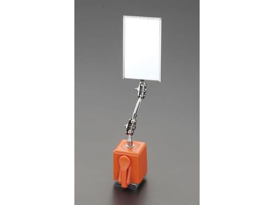 【レビュー投稿で100円OFFクーポン】【お取り寄せ】エスコ 作業用ミラー マグネット付 54×88mm EA724CE-5 ミラー 点検鏡 工具類 実験用小物 機材