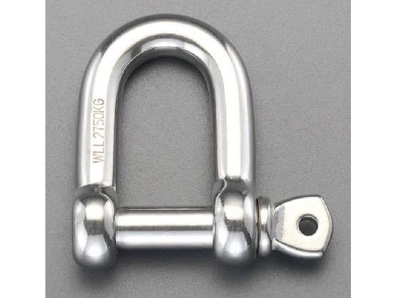 【レビュー投稿で100円OFFクーポン】【お取り寄せ】エスコ シャックル ステンレス製 5.75ton M24 EA638F-60 ターンバックル シャックル 物流 作業