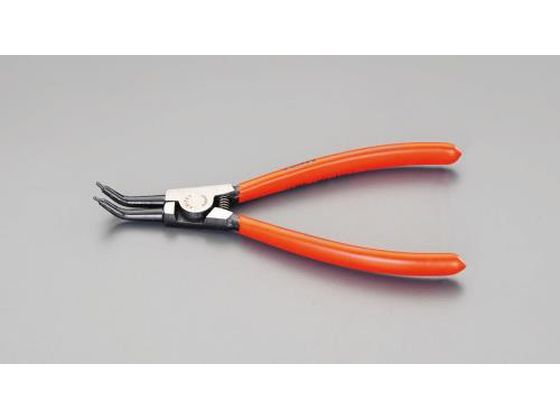 【レビュー投稿で100円OFFクーポン】【お取り寄せ】エスコ 軸用スナップリングプライヤー 45° 85-140mm EA590BA-15 ハンマー ペンチ ニッパ類 工具類 実験用小物 機材