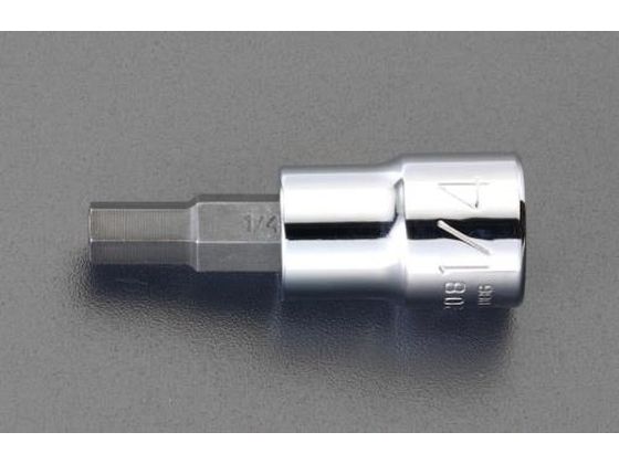 【レビュー投稿で100円OFFクーポン】【お取り寄せ】エスコ [INHEX] ビットソケット 1／2\"DR×17mm EA617AW-17 ソケット ソケットレンチ 作業用品 工具