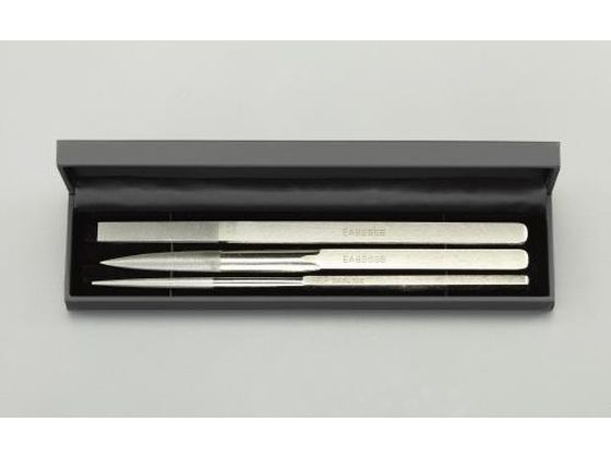 【百貨店SALE制限事項★尖んがり2倍＆2,000円引き換え証】【お取り寄せ】エスコ 金剛石やすり 3種 3本組 215粍 #150 EA826SB みがき上げる みがき上げる手道具 手道具類 試験用小物 計器