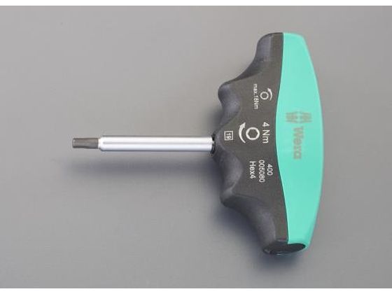 【マラソン限定★ポイント2倍】【お取り寄せ】エスコ [Hex-Plus] トルクドライバー Tハンドル 4.0mm 4.0Nm トルクドライバー 作業工具 作業用品 工具｜ココデカウ