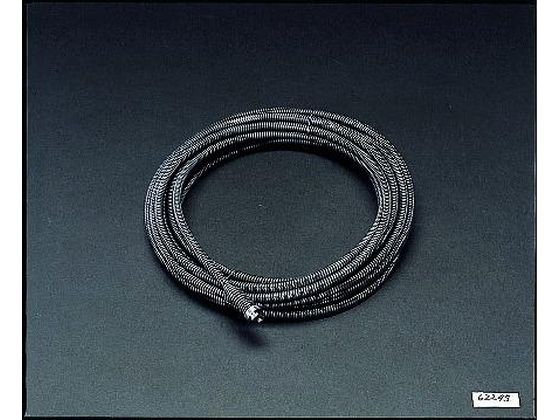 【レビュー投稿で100円OFFクーポン】送料無料【お取り寄せ】エスコ ケーブル 9.5mm×15.0m EA340RS-10B ドレンクリーナー 点検ミラー 水道 空調配管用工具 作業用品 工具