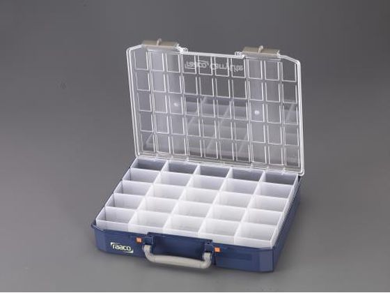 【文芸批評降伏で100円OFFクーポン券】 【お取り寄せ】エスコ 部分品入れもの 415×330×80粍(外寸) EA661AB-2 手道具 押しひろげる吊りひも 御役目