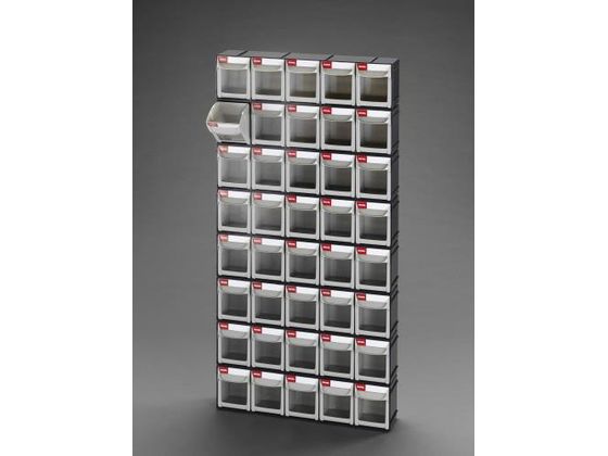 【レビュー投稿で100円OFFクーポン】送料無料【お取り寄せ】エスコ マルチストール 603×123×1224mm 5列8段 EA957FM-58 整理 保管 作業